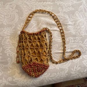 Free people mini cross body purse